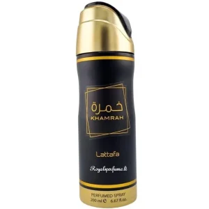 10 spray corporales Lattafa Khamrah Perfume Spray 200ml