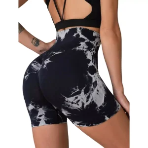 Calza cortas push up tie dye