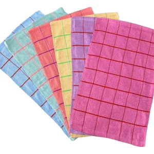 Docena paños de cocina algodón grueso